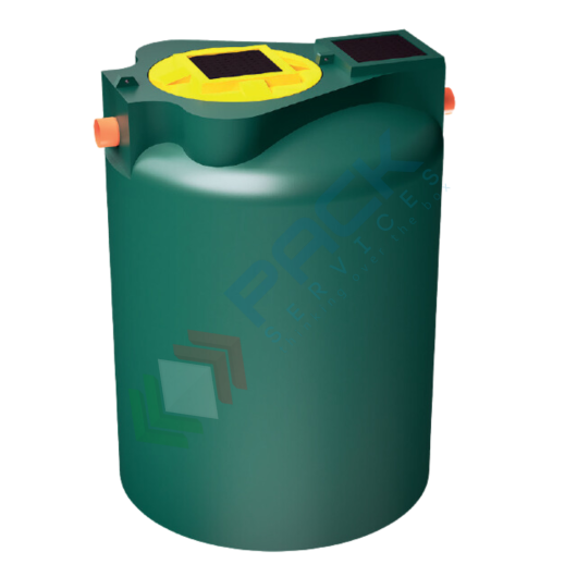 [SDOL-00500] Separatore di oli statici, Mis. Ø 1000 x 1000 H mm, capacità 500 Lt