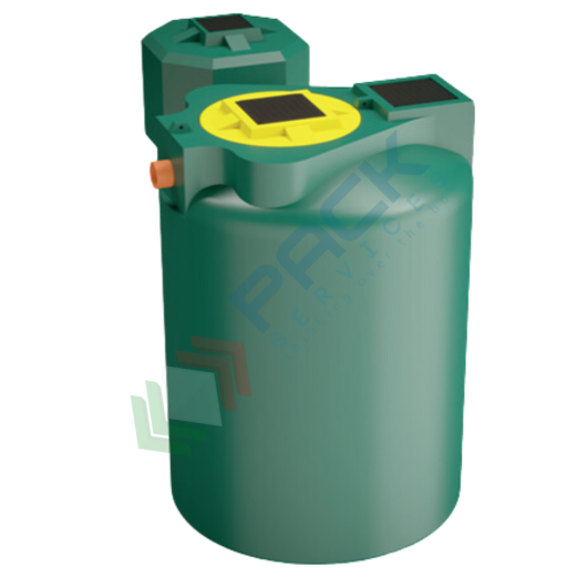 [SDOL-00600/SE] Separatore di oli statici con serbatoio di raccolta esterno, Mis. Ø 950 x 1100 H mm, capacità 600 Lt