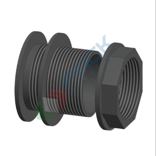 Raccordo passaparete serie leggera per serbatoi, Ø 3/4", filetto maschio passo gas