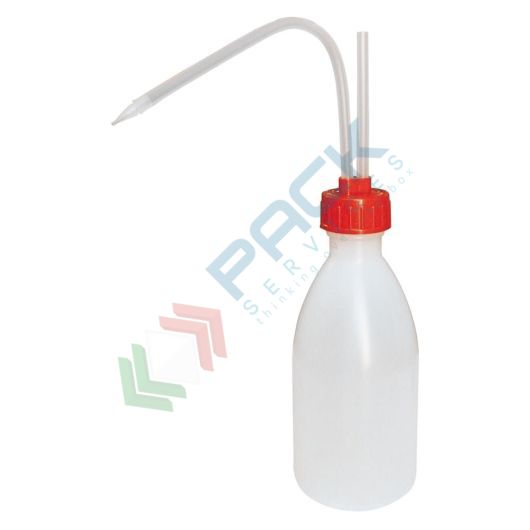 [SPRX-B0250] Bottiglia in plastica (PE) a spruzzetta (inclusa), capacità 250 ml, con tappo a 2 fori