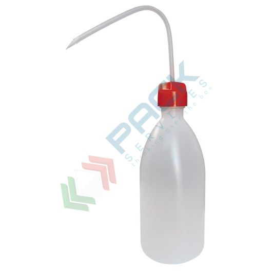 Bottiglia in plastica (PE) a spruzzetta (inclusa), capacità 500 ml