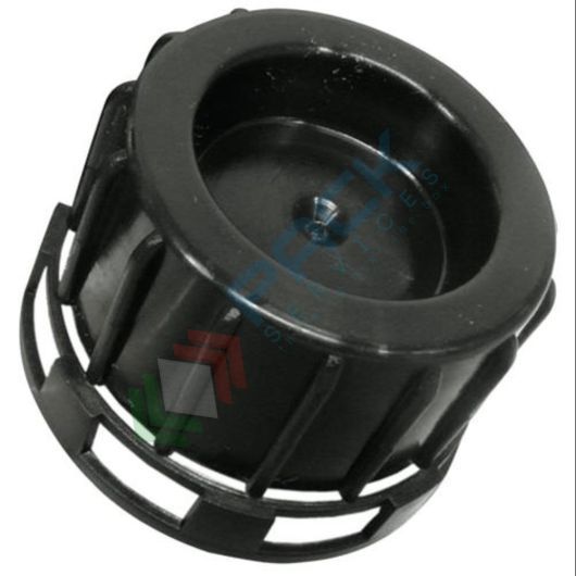 Tappo a vite in plastica (HDPE), Mis. Ø 30 mm, con sigillo a vite con tige