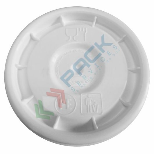 [VDR00125COP] Coperchio in plastica (PP), chiusura a pressione per barattolo 125 ml (Cod. Art. VDR00125)