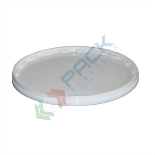 Coperchio in plastica (PP), a pressione con sigillo di garanzia per secchio conico 15 Lt (VDR15000)