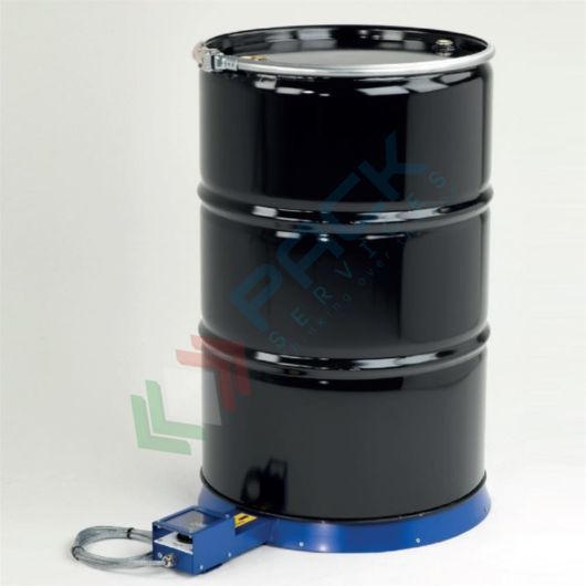 Base scaldafusto per fusti in metallo fino a 200 Lt, potenza 1800 W, tensione 230 V, termostato 50-300 °C
