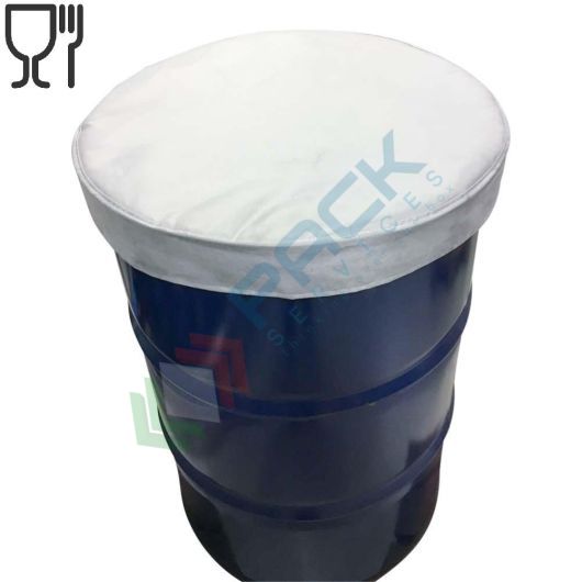 Coperchio superiore isolante per fusti in metallo 200 Lt, per alimenti e chimici