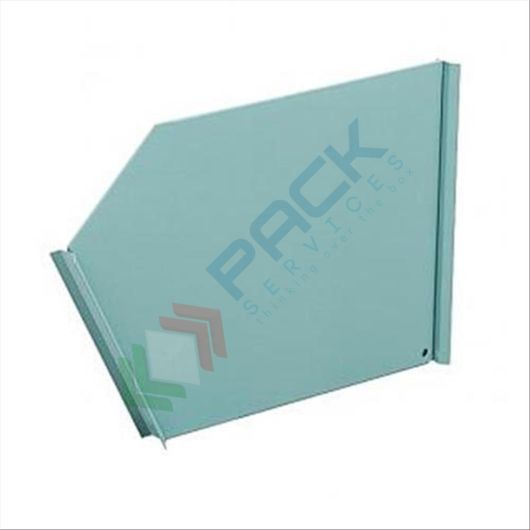 [PACK130-DIV] Divisore per contenitori bocca di lupo in lamiera triangolari