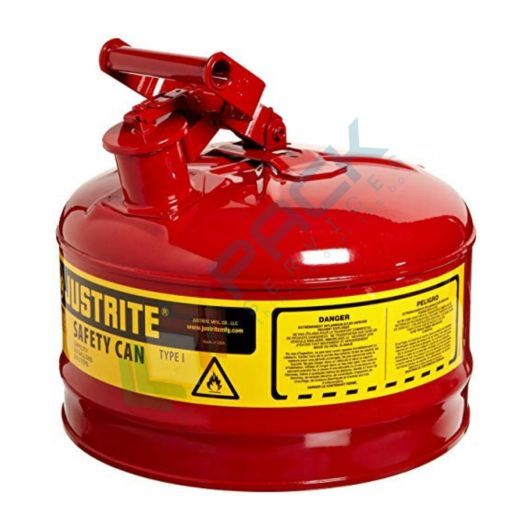 [TAN1-09RO] Tanica di sicurezza di tipo I, capacità 9 Lt, maniglia oscillante, colore rosso