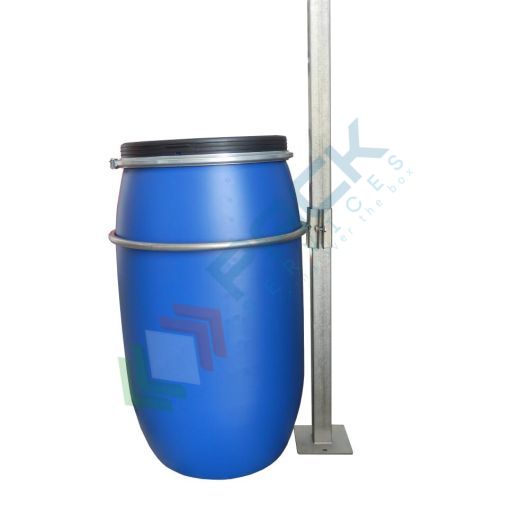 [ACC-KITBLOCK] Kit di bloccaggio fusto al palo antispostamento per contenitori raccolta olio vegetale usato serie CONT-OIL e fusti raccolta olio esausto serie FUS-OIL