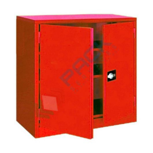 [ARMD-M3] Armadio di sicurezza per deposito DPI, Mis. 1000 L x 460 P x 1000 H mm, 2 ante cieche, 2 ripiani