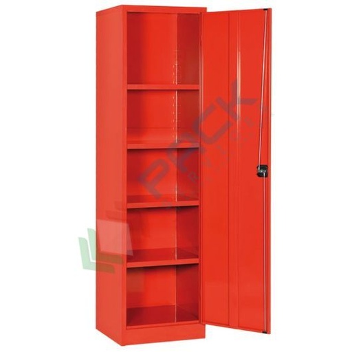 [ARMD-M5] Armadio di sicurezza per deposito DPI, Mis. 580 L x 460 P x 1800 H mm, 1 anta cieca, 4 ripiani