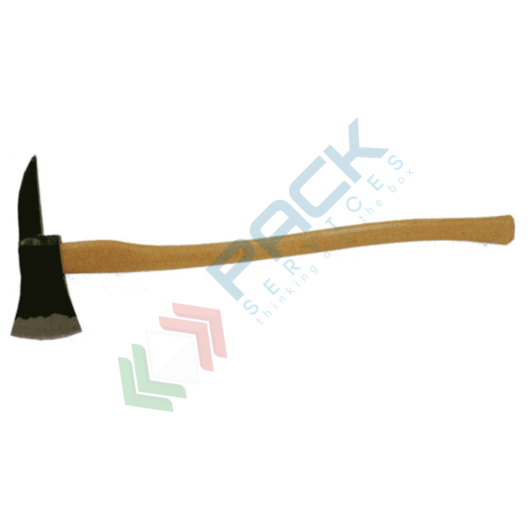 [ASC01] Ascia da pompiere con lama e punta in acciaio al carbonio