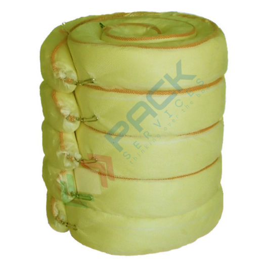 [BAR-CH13300] Barriere assorbenti per chimici, Mis. Ø 13 x 300 cm, capacità assorbimento per barriera 42 Lt - totale 210 Lt, conf. 5 pz