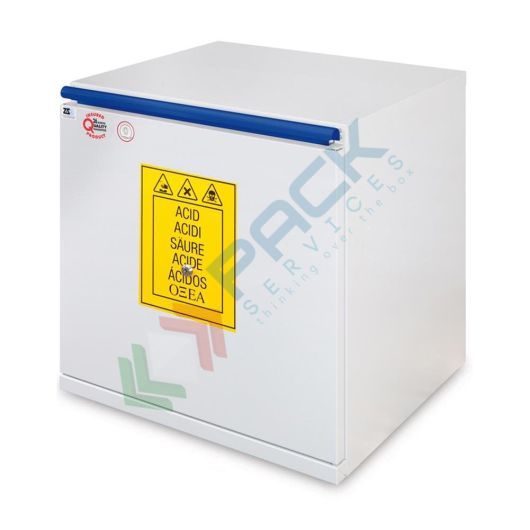 [CHI-AC596S] Armadio di sicurezza per lo stoccaggio combinato di prodotti chimici e acidi, Mis. 595 L x 520 P x 620 H mm, apertura a sinistra
