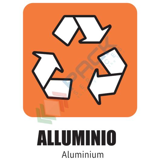 [ECO-ADV/ALL] Adesivo per la raccolta di ALLUMINIO