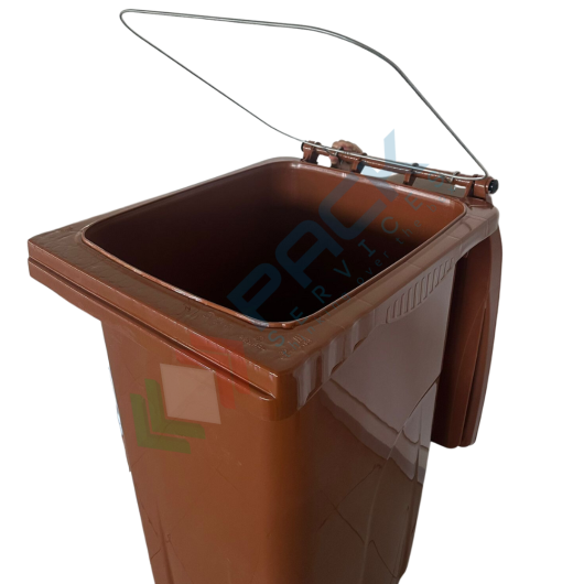 [ECO-APS240] Anello fermasacco in metallo, per bidone raccolta differenziata 240 Lt