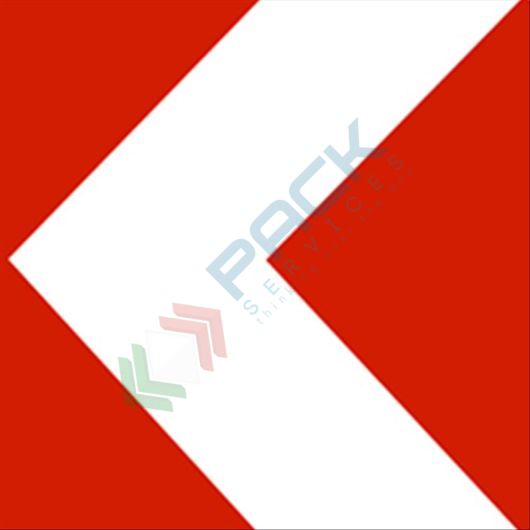 [ECO-CAT2020] Adesivo catarifrangente classe 1, Mis. 20 x 20 cm, ideale per bidoni raccolta differenziata