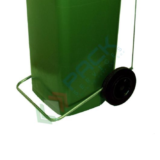 Pedaliera per l'apertura del coperchio bidone raccolta differenziata 80 Lt