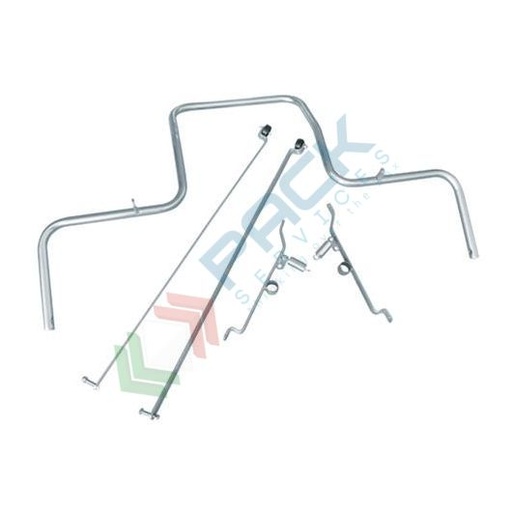 [ECO-PED0660] Pedaliera per l'apertura del coperchio bidone raccolta differenziata 660 Lt