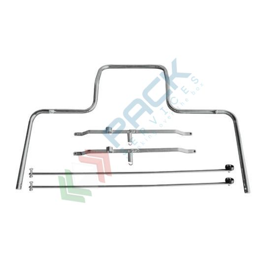 [ECO-PED1100] Pedaliera per l'apertura del coperchio bidone raccolta differenziata 1100 Lt
