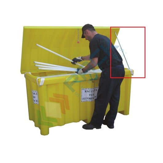 [FLUO-AST] Asta reggi coperchio per contenitore FLUO