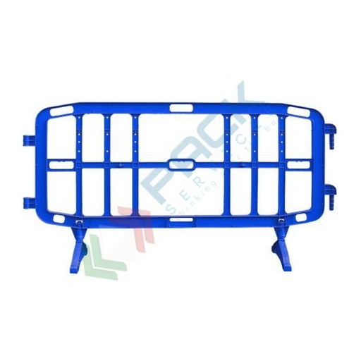 [FURY-B] Transenna in plastica (PP) stradale, Mis. 200 x 102 cm, colore blu