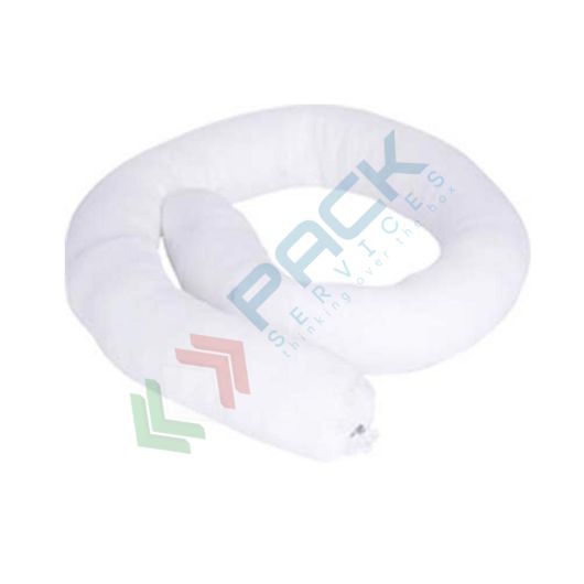 [MAN-OL80060] Manicotti assorbenti per oli ed idrocarburi, Mis. Ø 8 cm x 0,6 mt, capacità assorbimento per salsicciotto 3,5 Lt - totale 112 Lt, conf. 32 pz