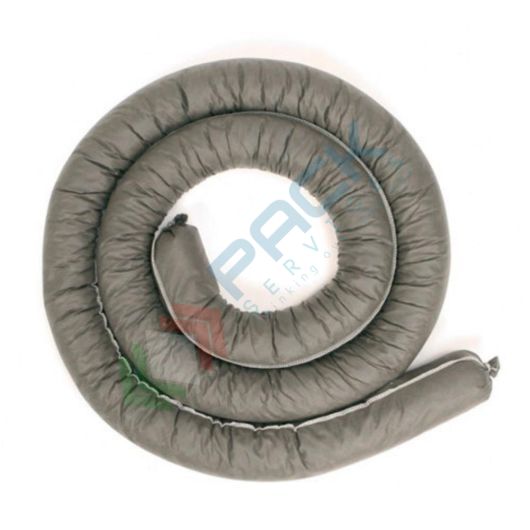 Manicotti assorbenti universali, Mis. Ø 8 cm x 2,4 mt, capacità assorbimento per salsicciotto 12 Lt - totale 144 Lt, conf. 12 pz