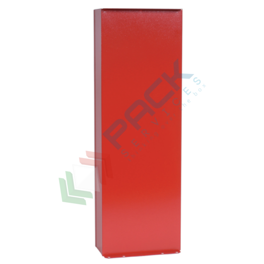 [P2FIRE] Piantana universale per cassette antincendio, Mis. 270 L x 120 P x 800 H mm, colore rosso RAL 3000