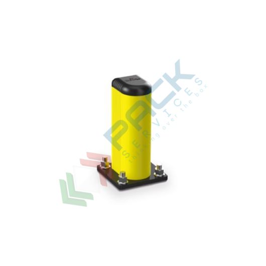 [PLU-0500] Palo di protezione per carichi di traffico medio-pesante, altezza 500 mm, colore giallo RAL 1018