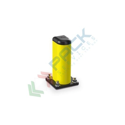 [PLU-0500] Palo di protezione per carichi di traffico medio-pesante, altezza 500 mm, colore giallo RAL 1018