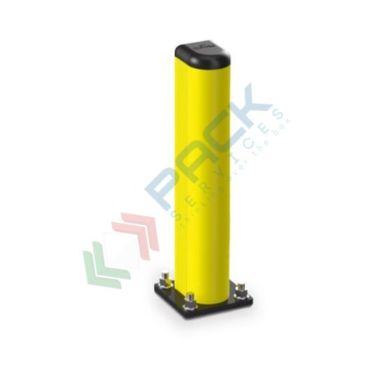 [PLU-1150] Palo di protezione per carichi di traffico medio-pesante, altezza 1150 mm, colore giallo RAL 1018