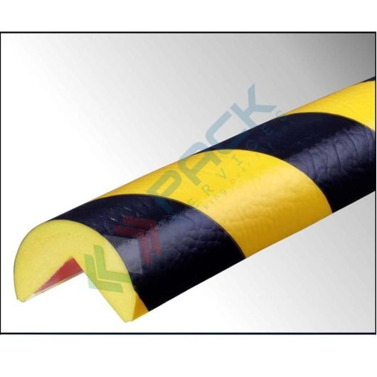 [PRF5-A] Profilo flessibile paracolpi multiuso, 5 metri, tipo A angolare