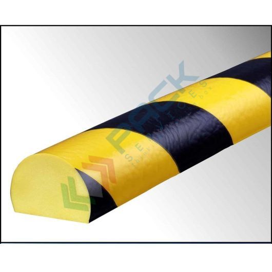 [PRF5-C] Profilo flessibile paracolpi multiuso, 5 metri, tipo C piano