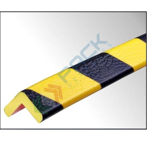 [PRF5-E] Profilo flessibile paracolpi multiuso, 5 metri, tipo E angolare