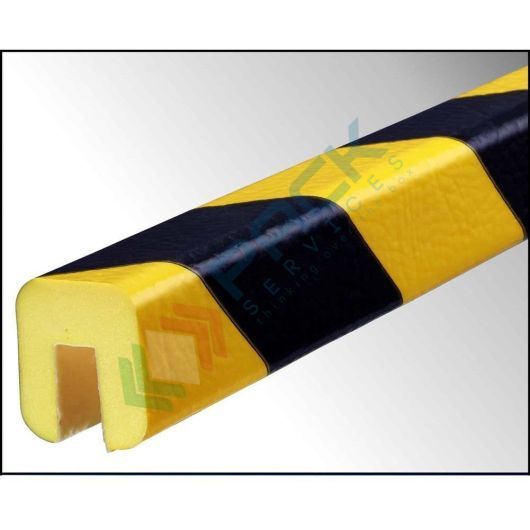 [PRF5-G] Profilo flessibile paracolpi multiuso, 5 metri, tipo G incastro