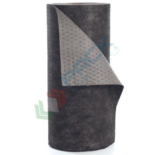 Rotolo assorbente universale, 300 gr, Mis. 50 mt x 40 cm, capacità assorbimento totale 100 Lt, conf. 1 pz