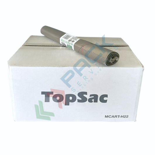 [SAC70110-GRI(30)] Scatola 30 rotoli da 10 sacchetti per spazzatura, Mis. 70 x 110 cm, spess. 30 my, 110 Lt, 42 gr. ideali per bidoni raccolta differenziata, colore grigio