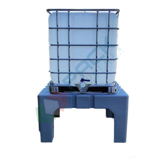 [UP-IBC1] Basamento in polietilene (PE), ideale per 1 cisterna IBC 1000 Lt