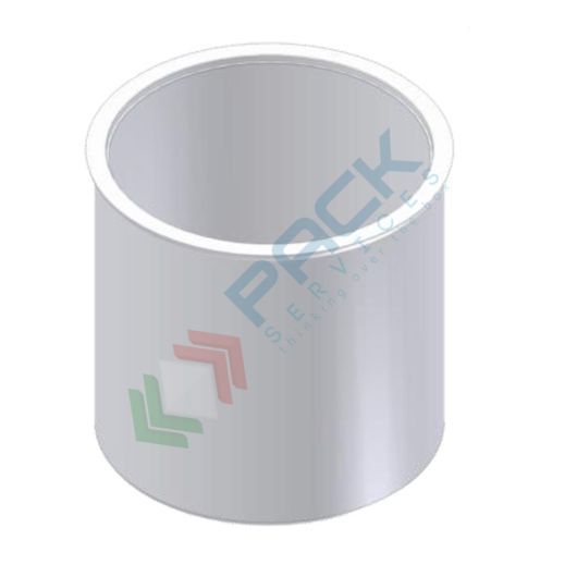 [VAS-P03000] Vasca di contenimento in plastica (PE) cilindrica per serbatoi, capacità 3300 Lt, Mis. Ø 1750 x 1550 H mm