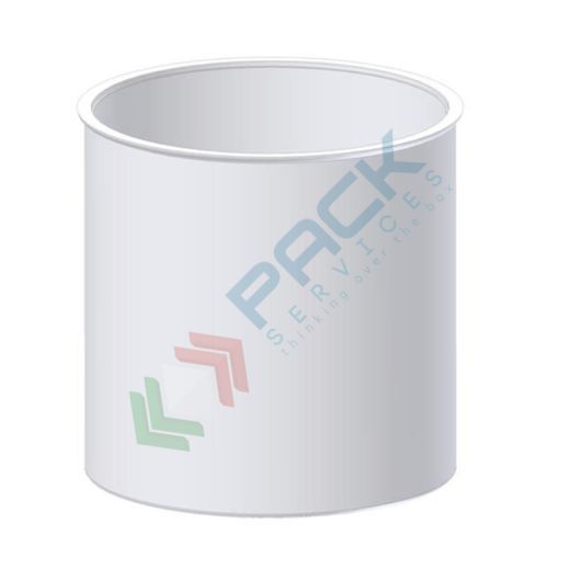 [VAS-P08000] Vasca di contenimento in plastica (PE) cilindrica per serbatoi, capacità 8900 Lt, Mis. Ø 2340 x 2280 H mm