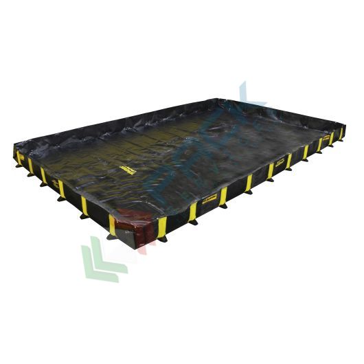 [VCLP-026] Vasca di contenimento pieghevole in PVC, Mis. 305 L x 3861 P x 6299 H mm, capacità 6795 Litri