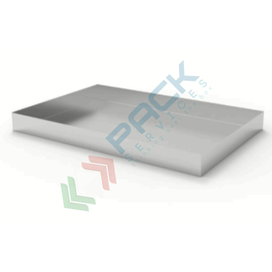 [VCLT-A80] Vasca di contenimento liquidi in acciaio, per taniche e piccoli contenitori, capacità 96 Lt