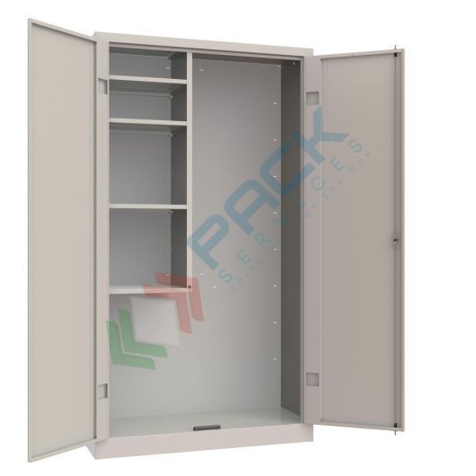 [UB-RS90220] Armadio portascope in metallo 1 vano, Mis. 1000 L x 400 P x 1800 H mm, due ante battenti, maniglia in metallo lucchettabile