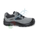 Scarpe antinfortunistiche da lavoro BETA, S1P SRC, basse, in pelle scamosciata con inserti in nylon, puntale in acciaio, colore grigio