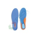 Sottopiedi anatomici in TPR GEL con elevato effetto ammortizzante, supporto dell'arco plantare e cuscinetto nella zona del tallone EU 36 - 40 - Art. 7398U 36-40
