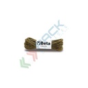 Set 10 paia stringhe arancio/nere cm 140 - Art. 7399A/N 140