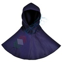 Copri capo da lavoro in tessuto Bizweld 100% cotone, finitura FR, 330 gr, protegge da calore da contatto, convettivo e radiante, certificato EN ISO 11611 + EN ISO 116112, colore blu navy