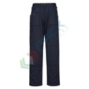 Pantalone da lavoro tessuto Kingsmill 65% Poliestere + 35% Cotone, 190 gr, foderati con maglia in nylon, modello Action, vestibilità regular, colore blu navy