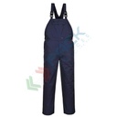Salopette da lavoro standard, in tessuto Kingsmill 65% poliestere + 35% cotone, 245 gr, modello Burnley, elegante e resistente garantisce massimo comfort, colore blu navy